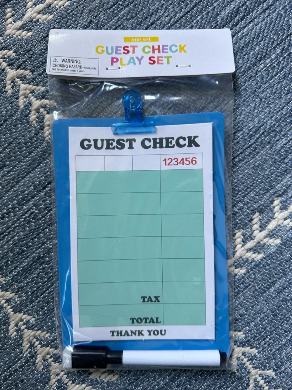 NWT Target/Bullseye’s Playground Guest Check Play Set